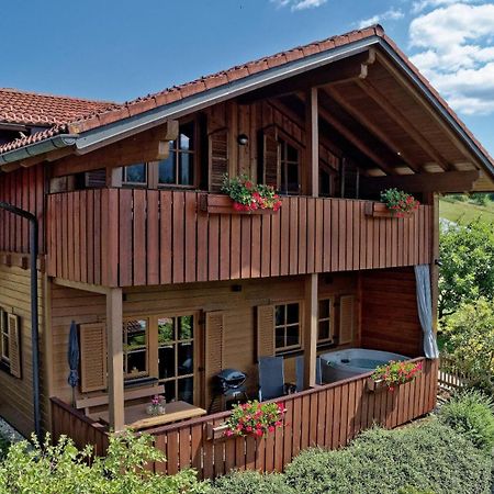 Ferienwohnungen Holzferienhaeuser Leithenwald ซวีเซิล ภายนอก รูปภาพ