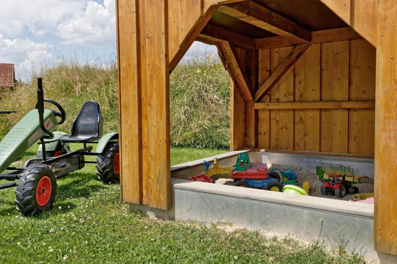Ferienwohnungen Holzferienhaeuser Leithenwald ซวีเซิล ภายนอก รูปภาพ
